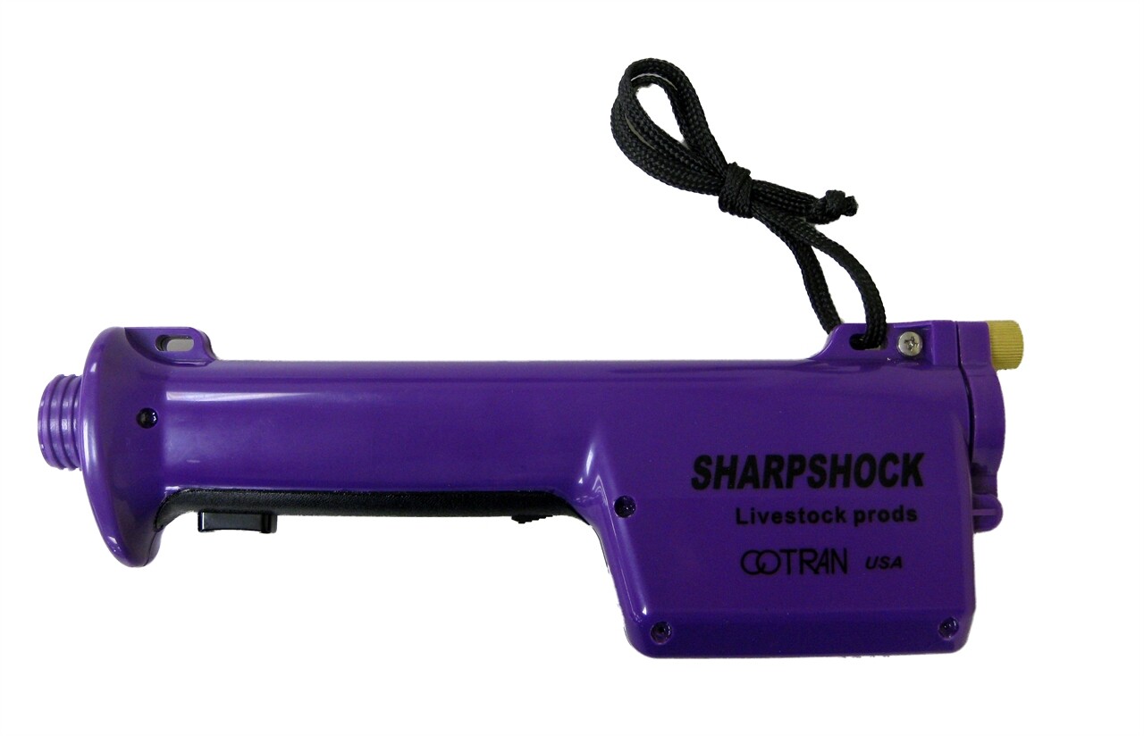 Sharpshock Electric Shocker Livestock Prod Handle with Batteries Waterproof