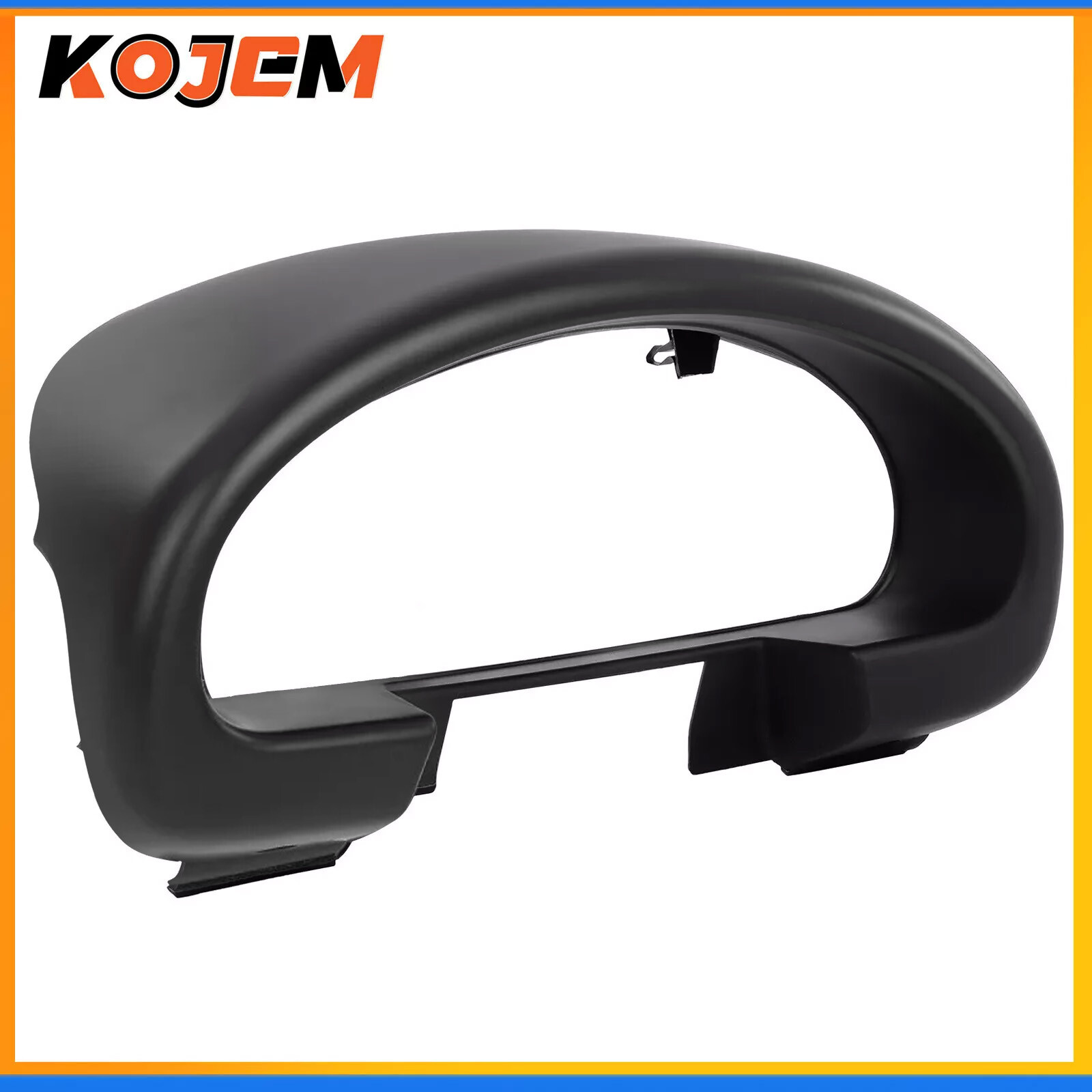 For Mazda Miata 1990-1993 Gauge Hood Cover Instrument Cluster Bezel Black