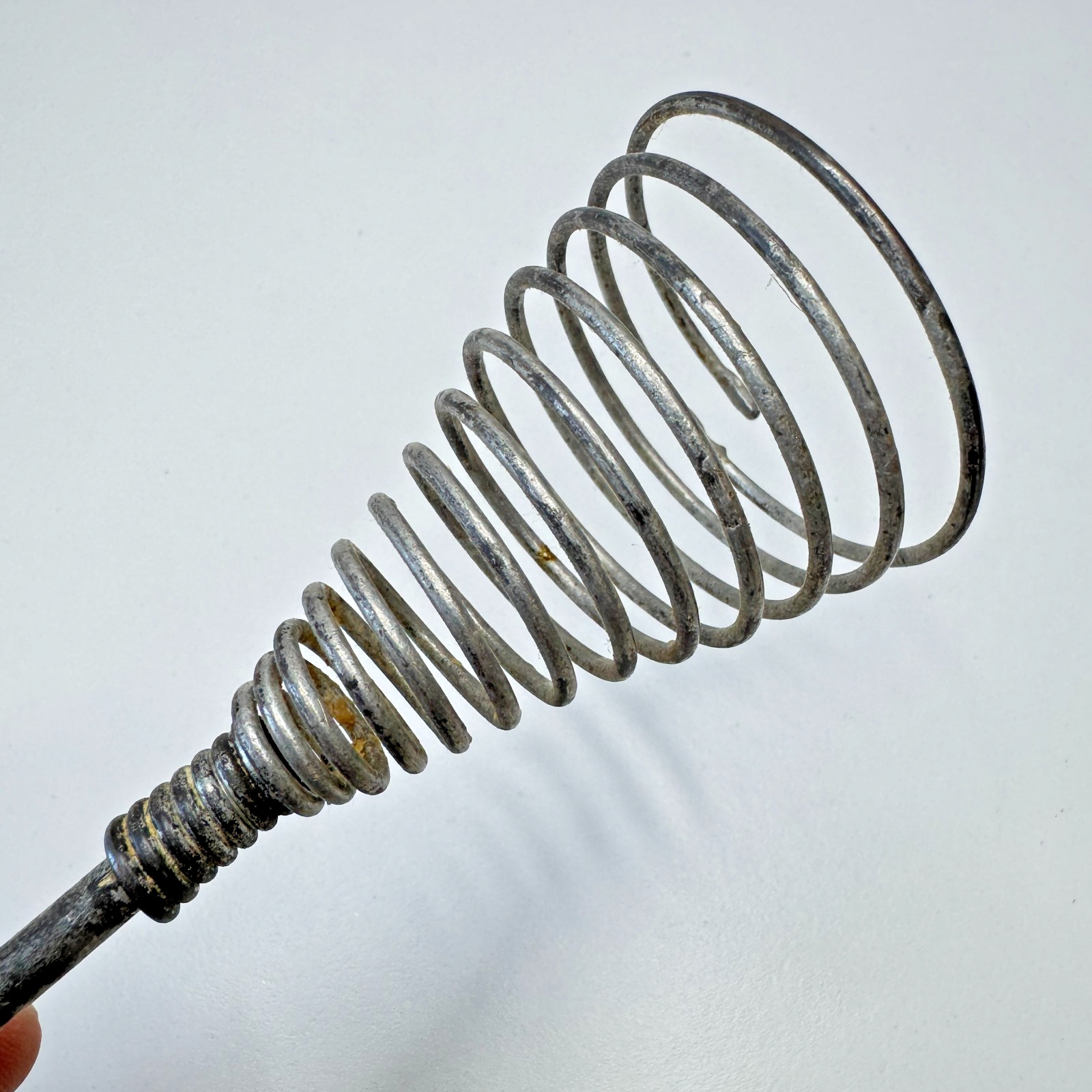 Vintage Morning Star Dairy Advertising Wire Whisk & Bottle Opener Coiled Metal