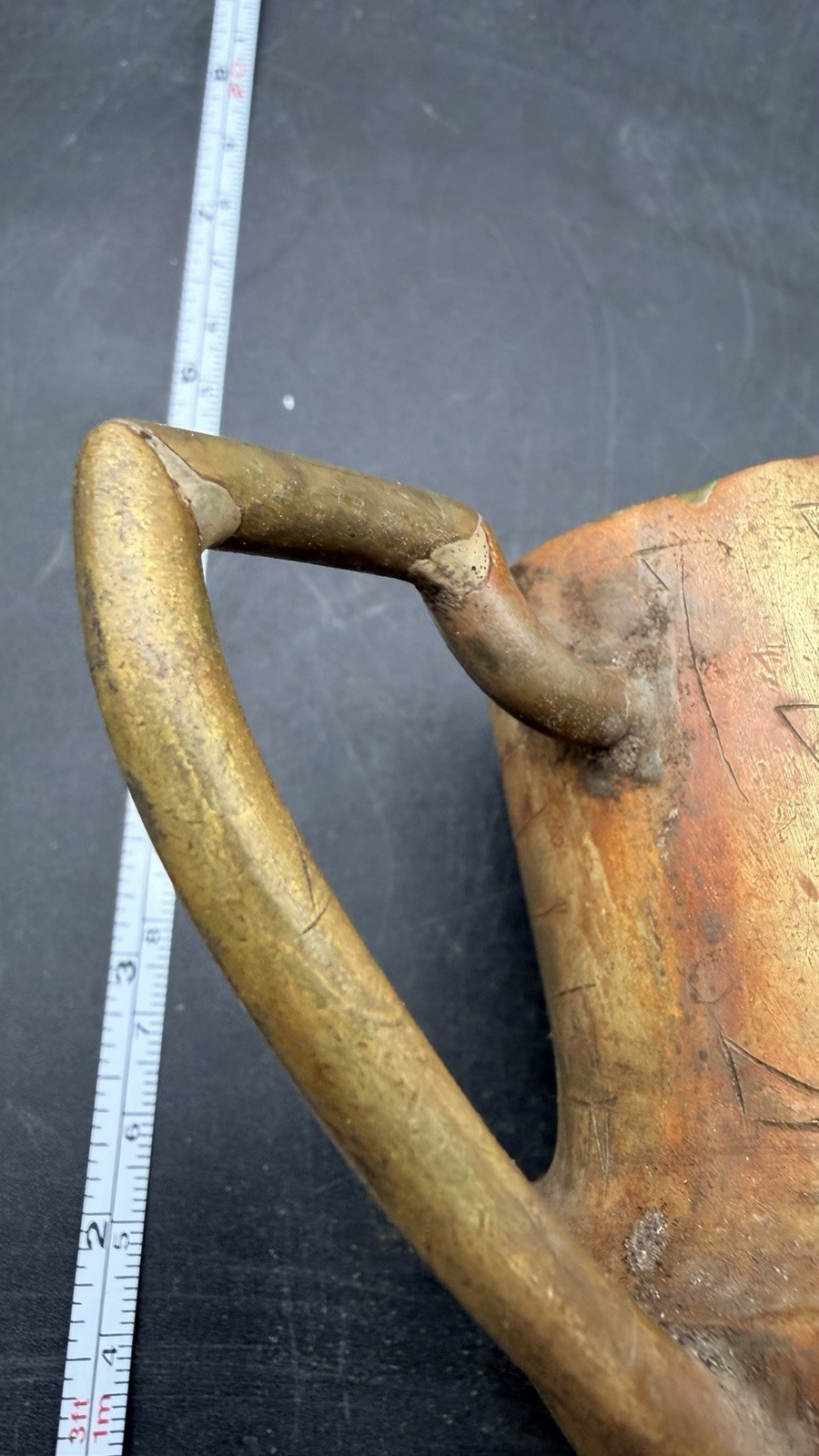 Glowing Bronze Vessel With Winged Beings From Tula Hidalgo Ojuelos