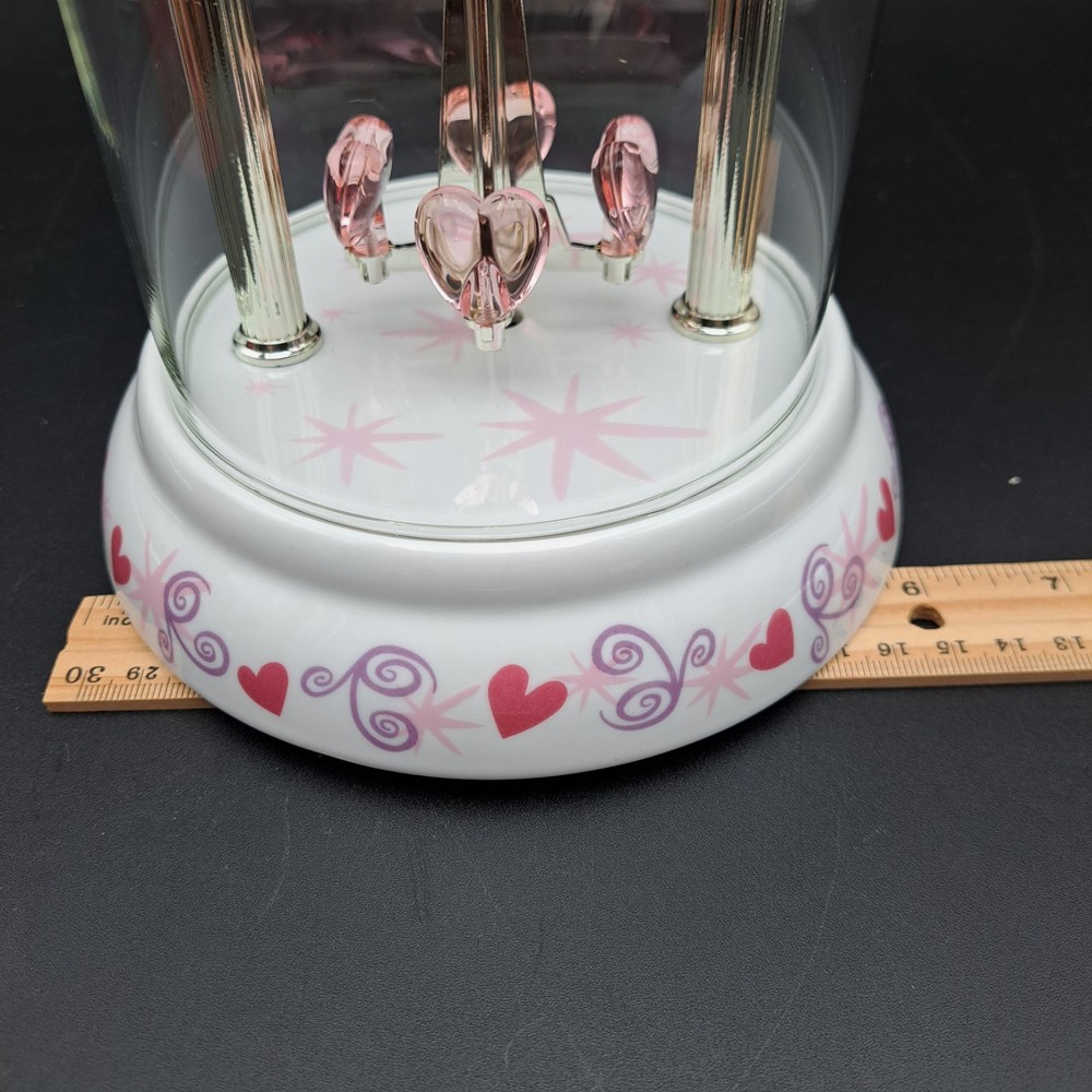 Barbie Porcelain Anniversary Clock with Precision Movement PLEASE READ