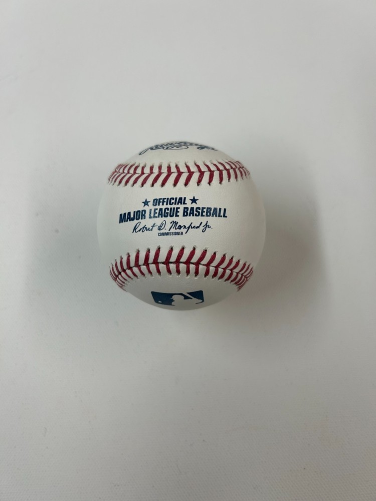 Daniel Robertson- Autographed baseball Tampa Rays