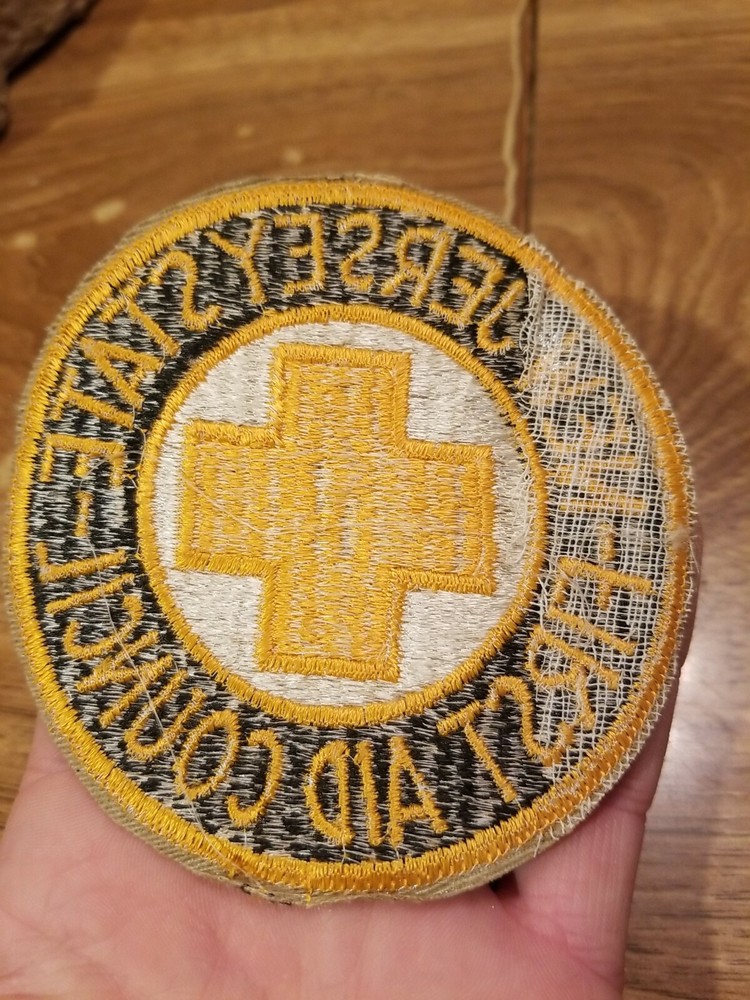 NEW JERSEY STATE FIRST AID COUNCIL Patch EMS NJ
