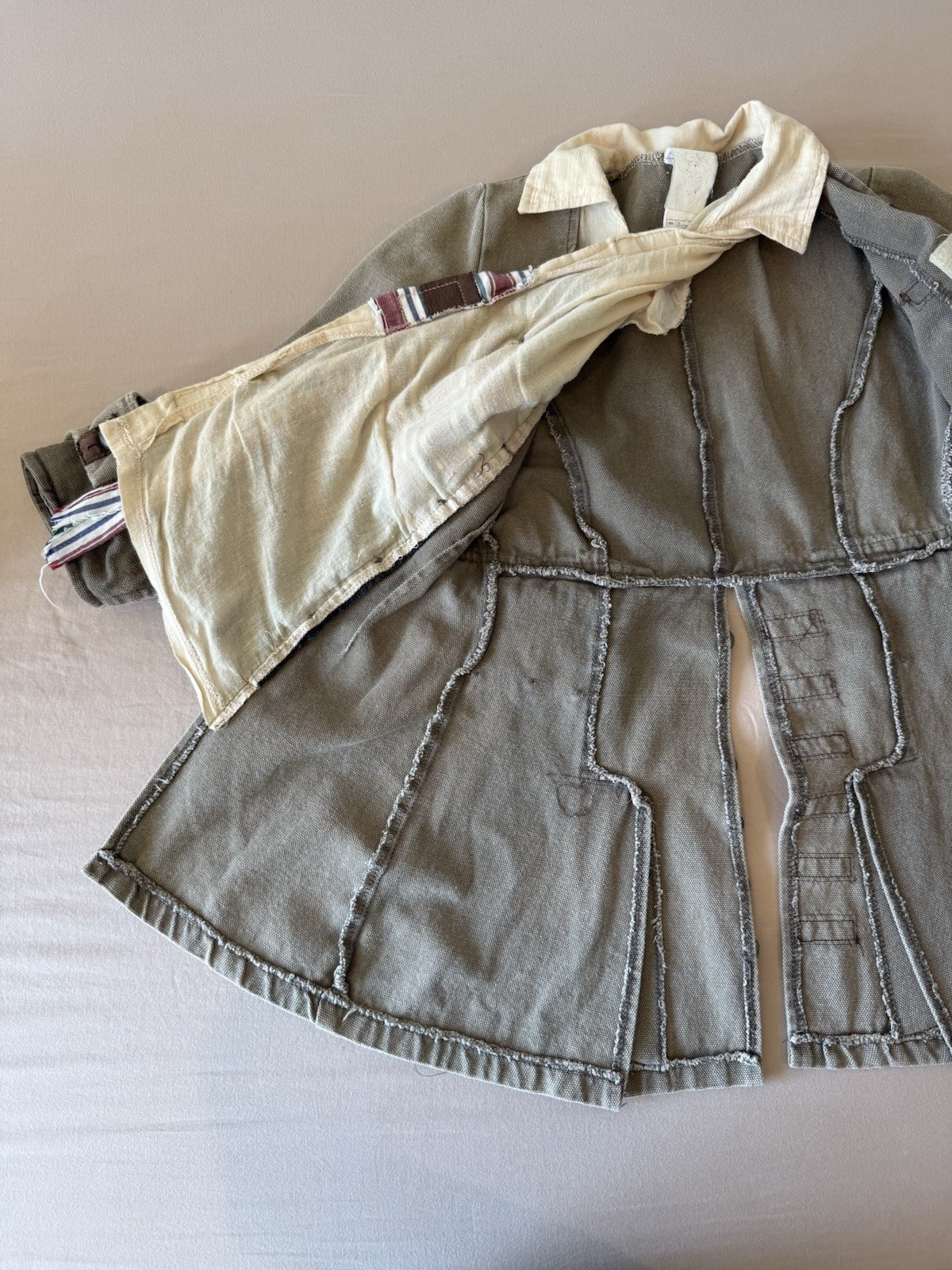 Disney Captain Jack Sparrow Deluxe Jacket Only, Costume kids SZ S 100% Cotton