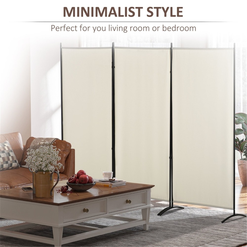 Privacy Screen Three-panel Design Great for Creating A Personal Space