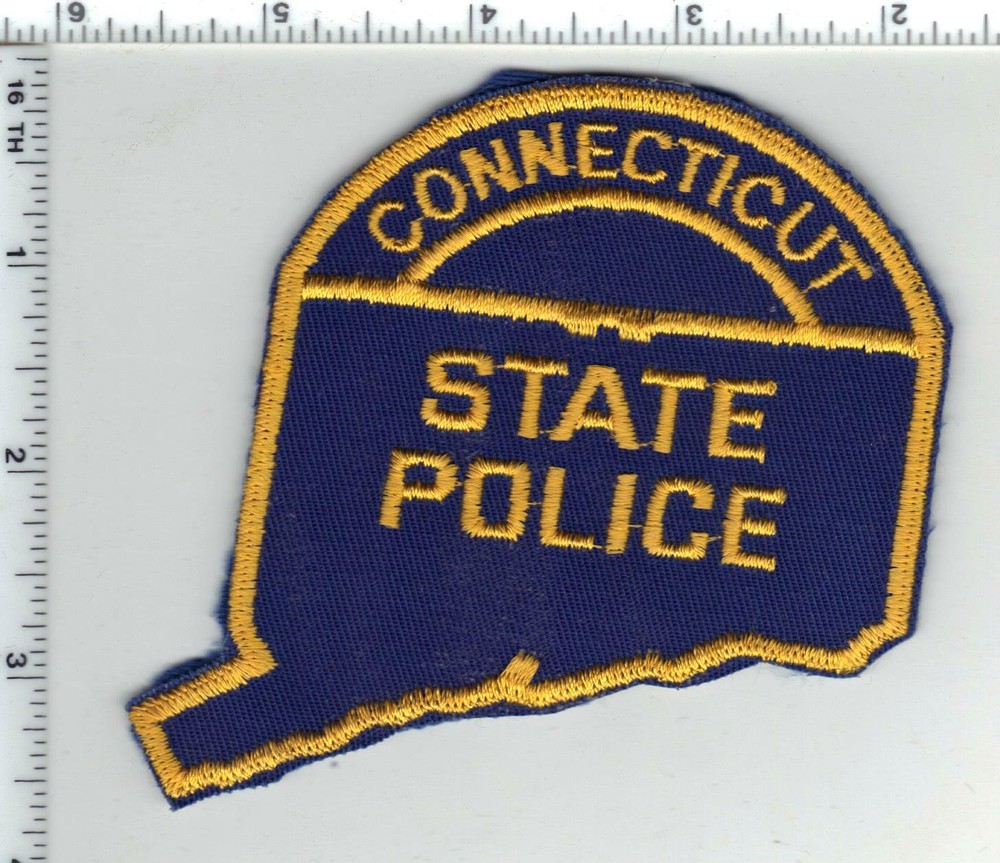 Connecticut State Police - 2nd Issue State Shape Patch