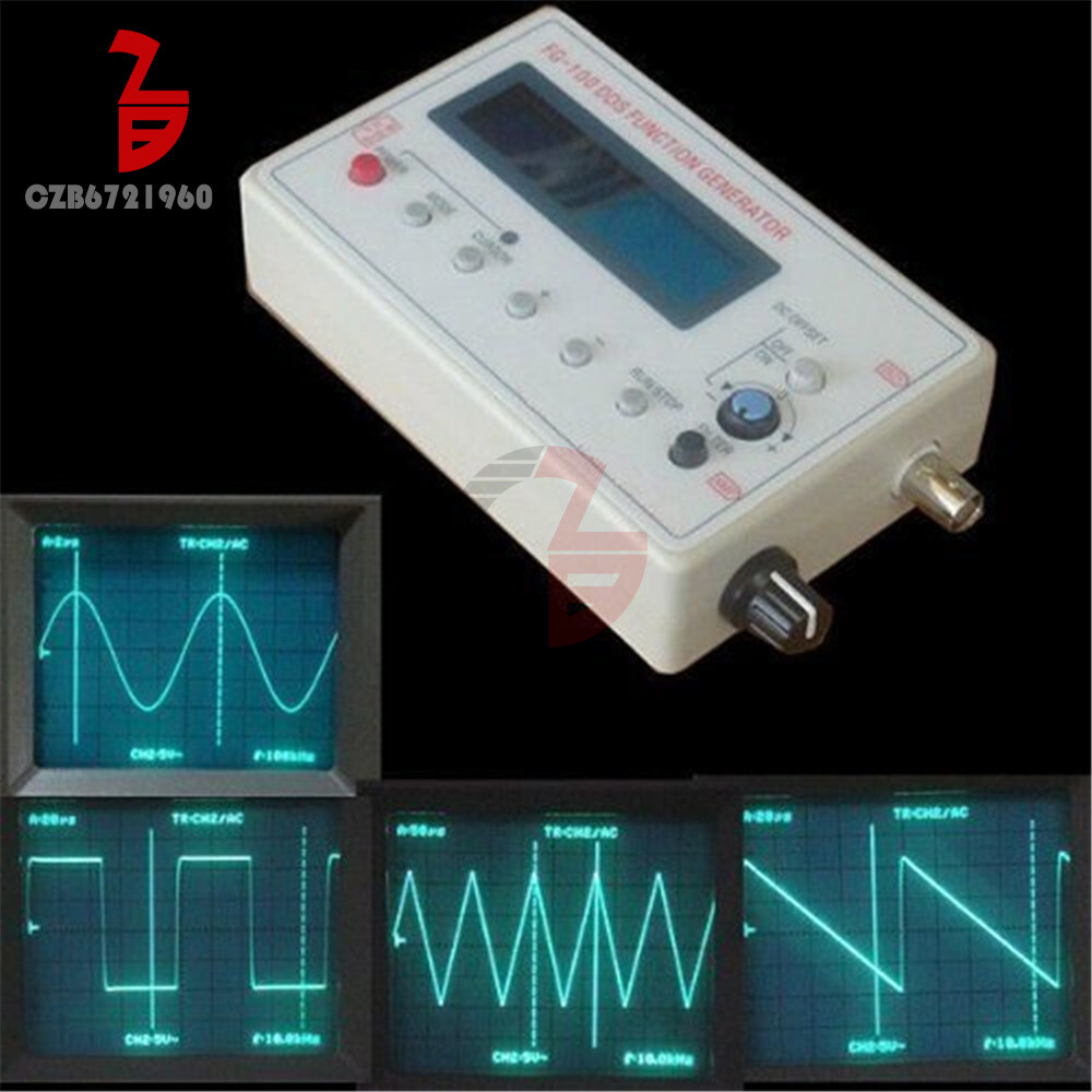 DDS Function Signal Generator Sine Triangle Square Wave Frequency 1HZ-500KHz Kit