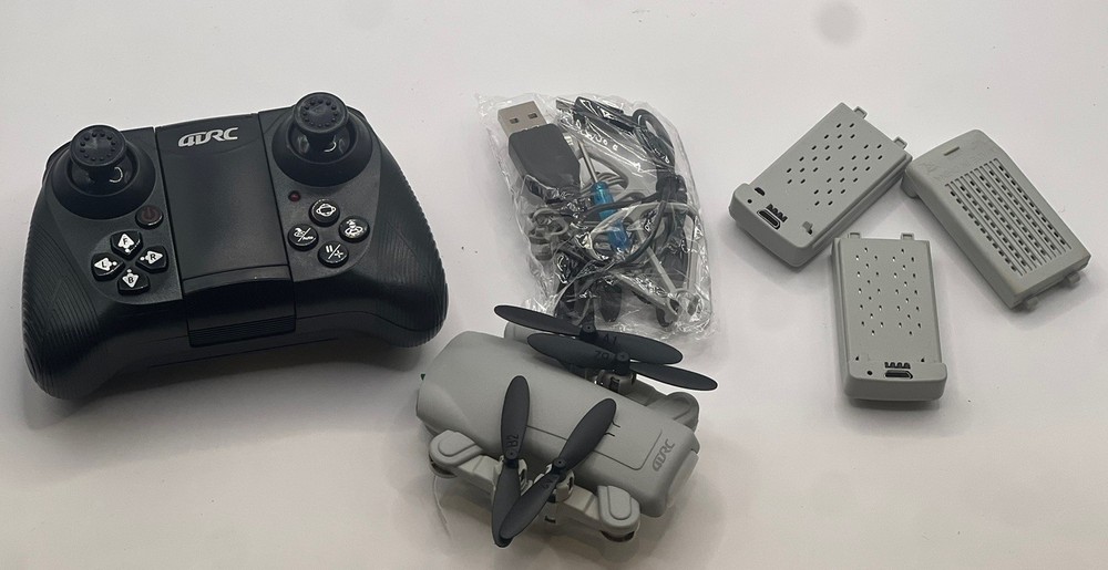 Nocchi-Mini 4DRC 4D-V9 Gray Remote Control Camera Drone With Case