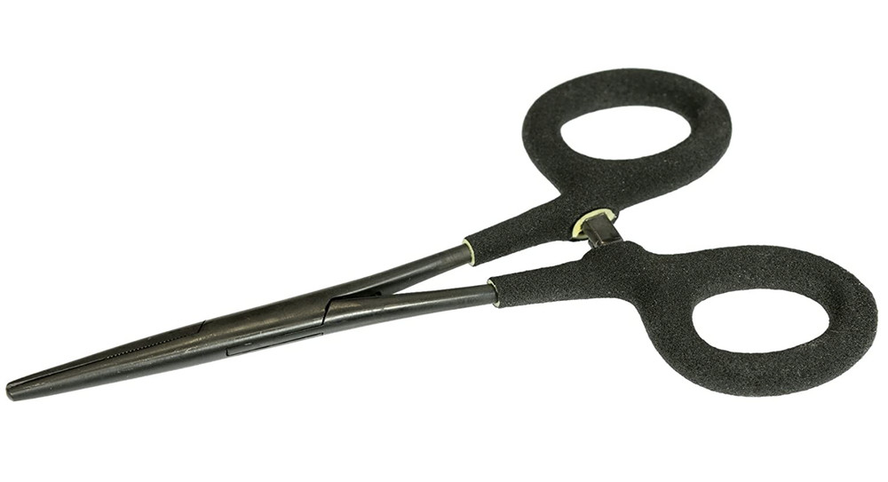 River Essentials Comfy Grip 5.5" Stainless Foreceps w/ Hook Eye Cleaner
