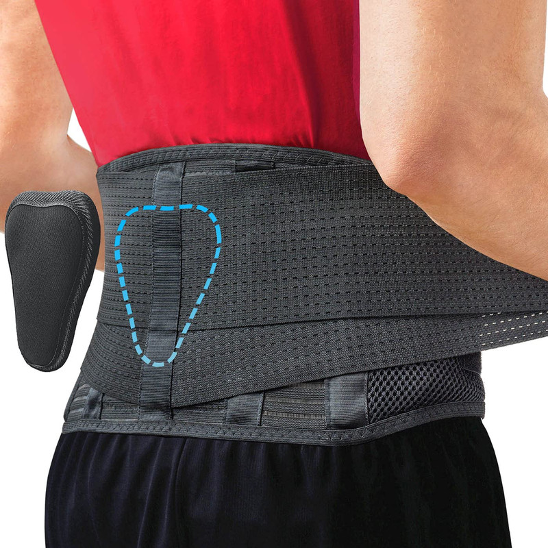 Sparthos Back Brace For Lower Back Pain - Immediate Relief From Sciatica