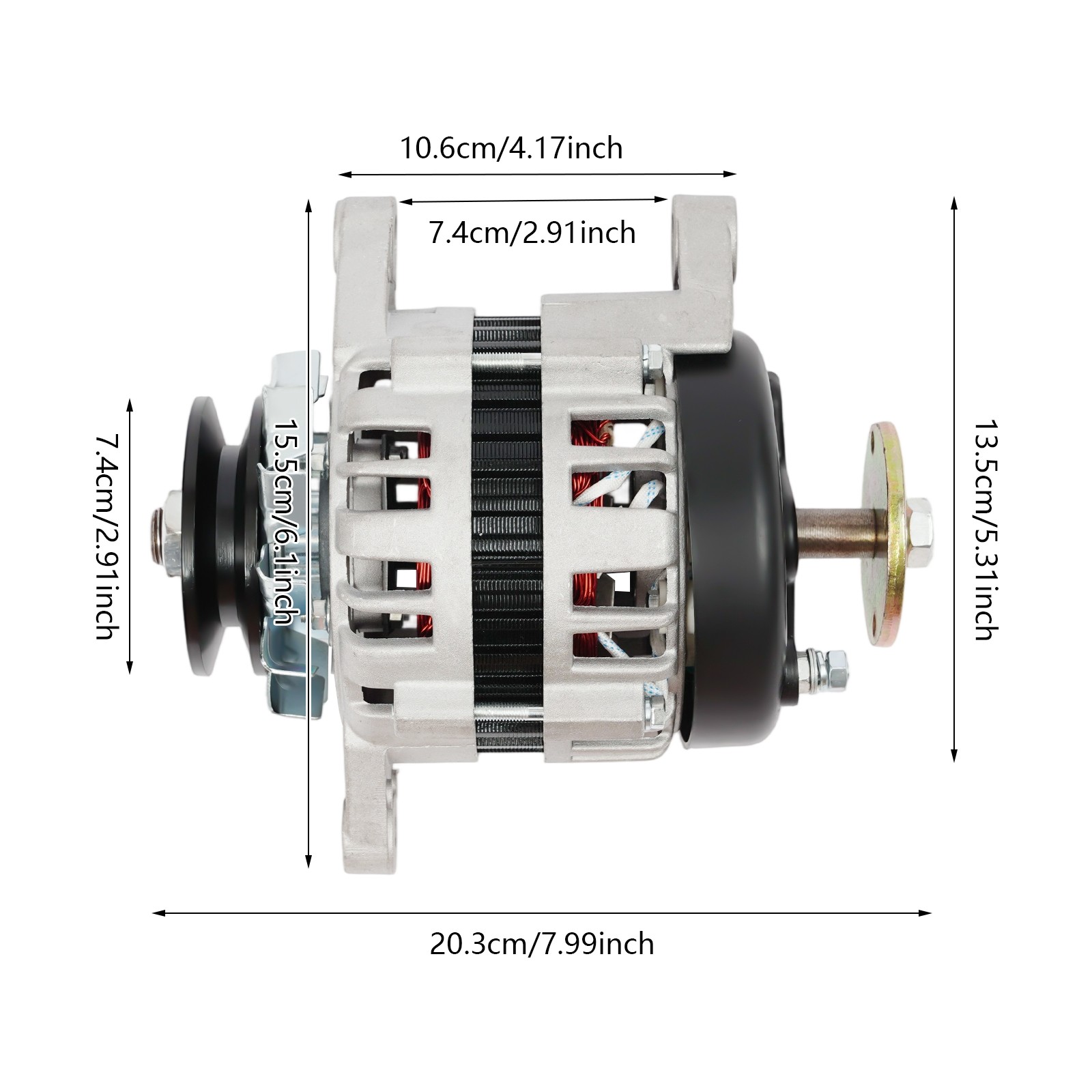 Permanent Magnet Synchronous Generator DC Low Rpm Alternator Charging 2000W