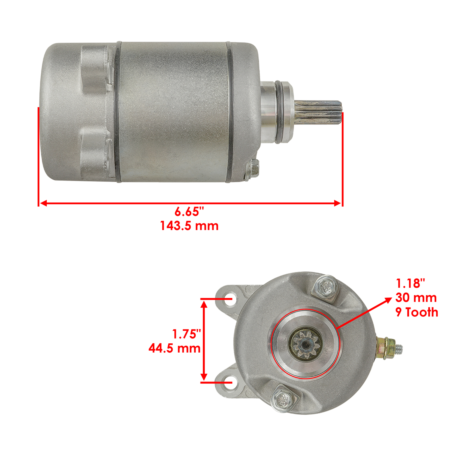 Starter for Honda TRX350FM Rancher 350 2000 2001 2002 2003 2004 2005 2006