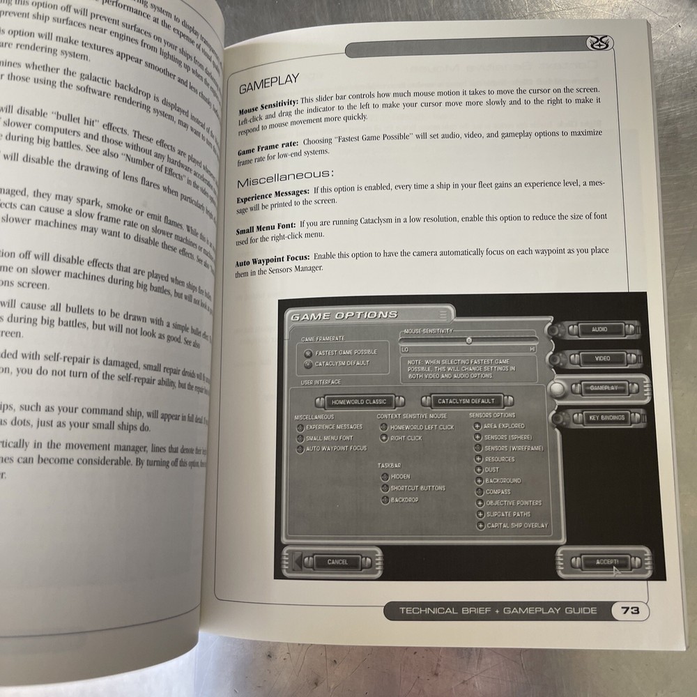 Homeworld Cataclysm - Sierra 2000 - PC Game Original Manual Guide
