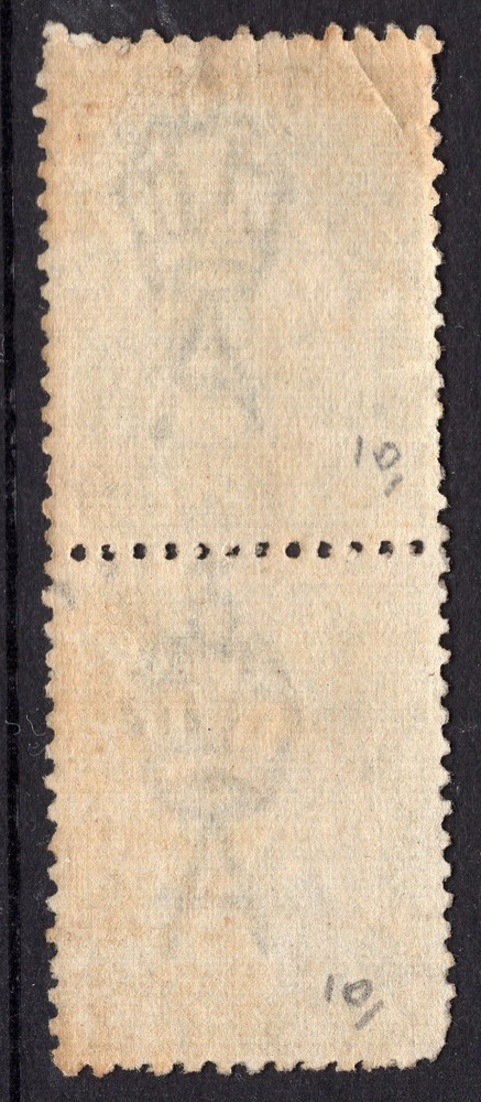 1916 Australia Roo 1/- Shilling Emerald 3rd WMK Pair PARCEL REF: 1S0S