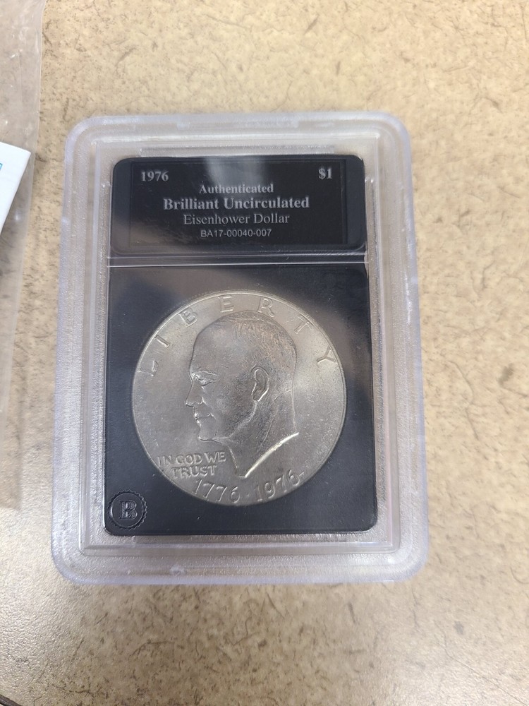 1976 Uncirculated Eisenhower Dollar