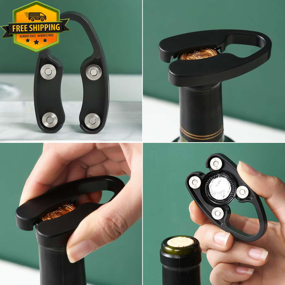 Wine Foil Cutter 4 Pack Bottle Opener Accessory Easy Cut Tool