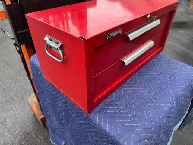 NICE 2 Drawer KENNEDY Machinist Middle Intermediate Riser Tool Box Toolbox Chest