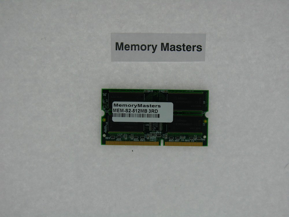 MEM-S2-512MB 512MB  Memory Module for Catalyst 6000 with Supervisor