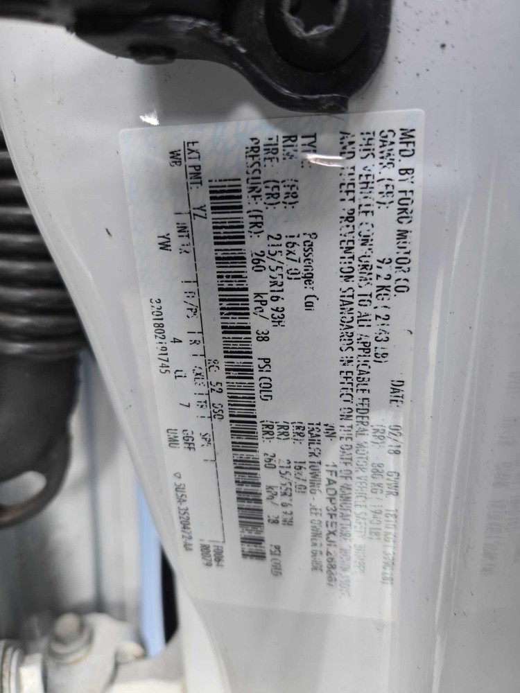Used A/C Selector Switch fits: 2018 Ford Focus gasoline automatic temperature co