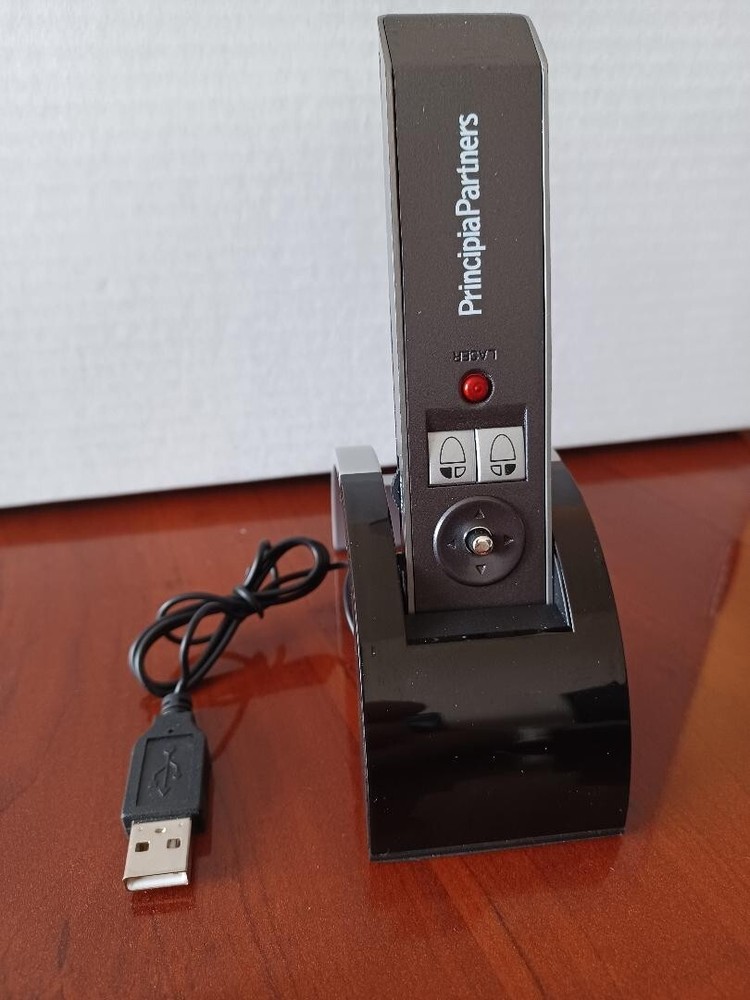 Leed's IR Laser Presenter Pointer - Mouse Control USB Base Manual CD Drivers VGC