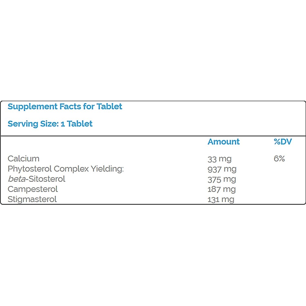 Source Naturals Mega Strength Beta Sitosterol 375 mg, 120 Tablets