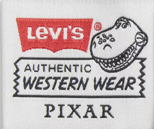 Levi's Disney Pixar Toy Story Pouch Rex Patch 30th Anniversary