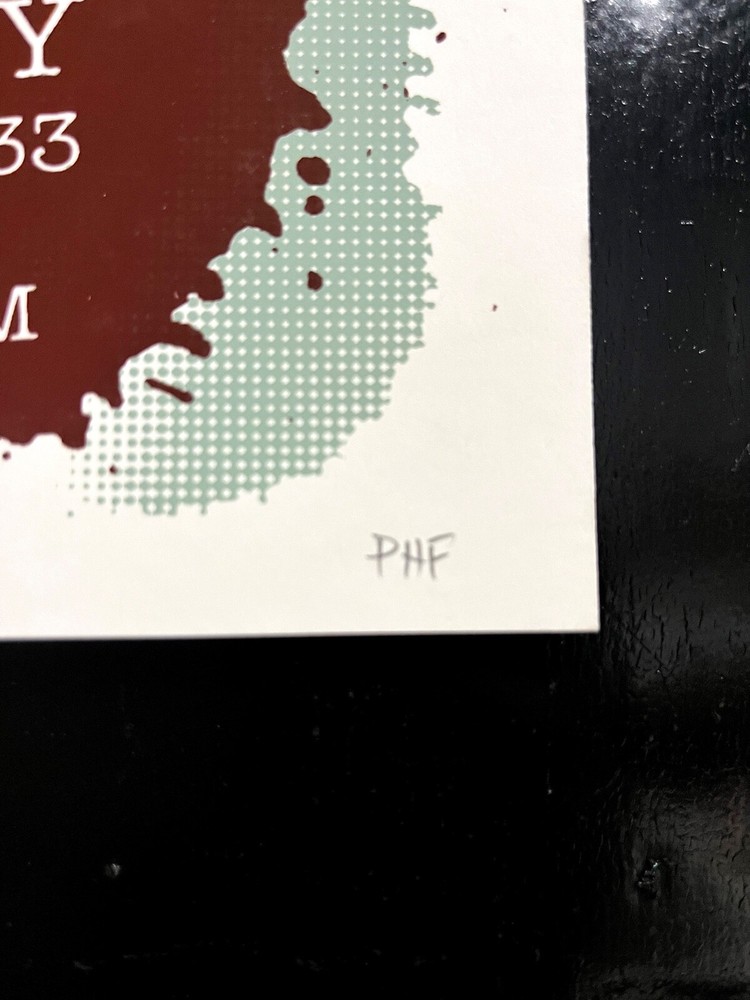 Hogscraper May 2006 Limited Edition Gig Poster