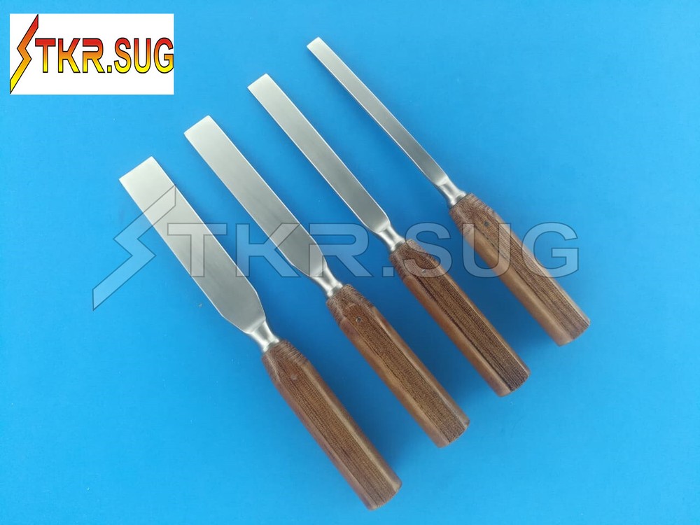 Chisel Osteotome Capener Fiber Handle 4 PCS SET Orthopedic Instruments