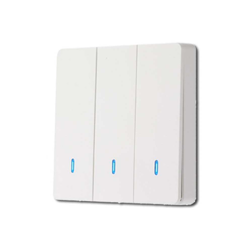 Smart Switch Light Wireless RF-433Mhz Wall Panel Switch Remote-Control Receiver