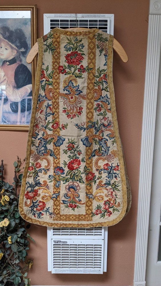 Antique 18th Century Chasuble