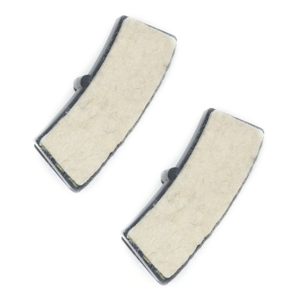 2pcs Resistance Pads for Exercise Bikes Noise Reduction & Enhanced Durability