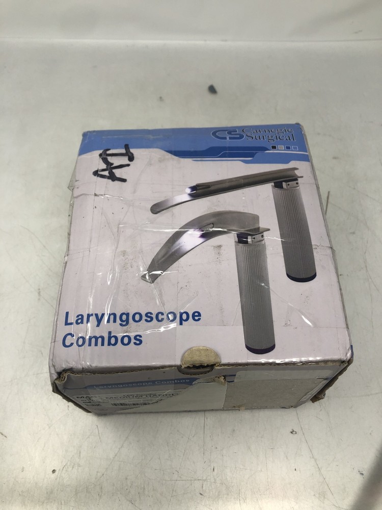 Carnegie Surgical MAC 3 + MEDIUM HANDLE LED Combo Laryngoscope
