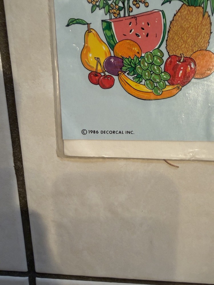 Vintage 90s Handpainted Decals