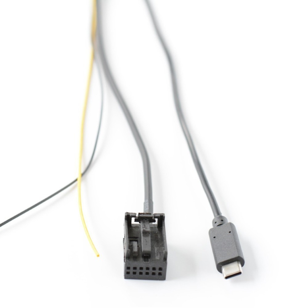 AUX Audio+Charging Cable for Cayenne CDR30 CDR31 TYPEC Quick Installation