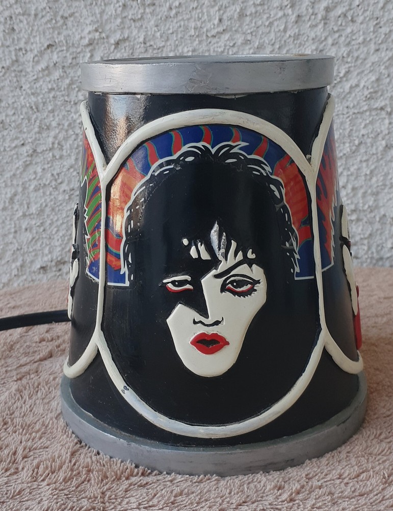 KISS BAND LAVA LAMP BASE SIGNIATURES NETWORK 2003 REPLACEMENT PART LIGHT WORKS