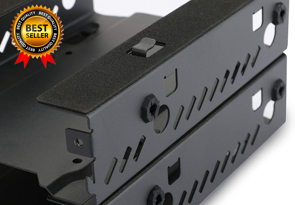 - Stackable 3.5" HDD Bracket Duo Pack Cases Ph-Hddkt_03,Black