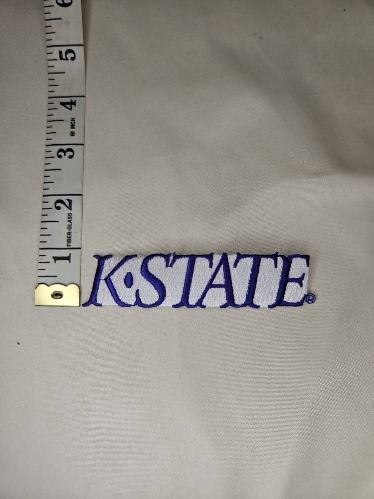 K State (Kansas State) Embroidered Iron On Patchs