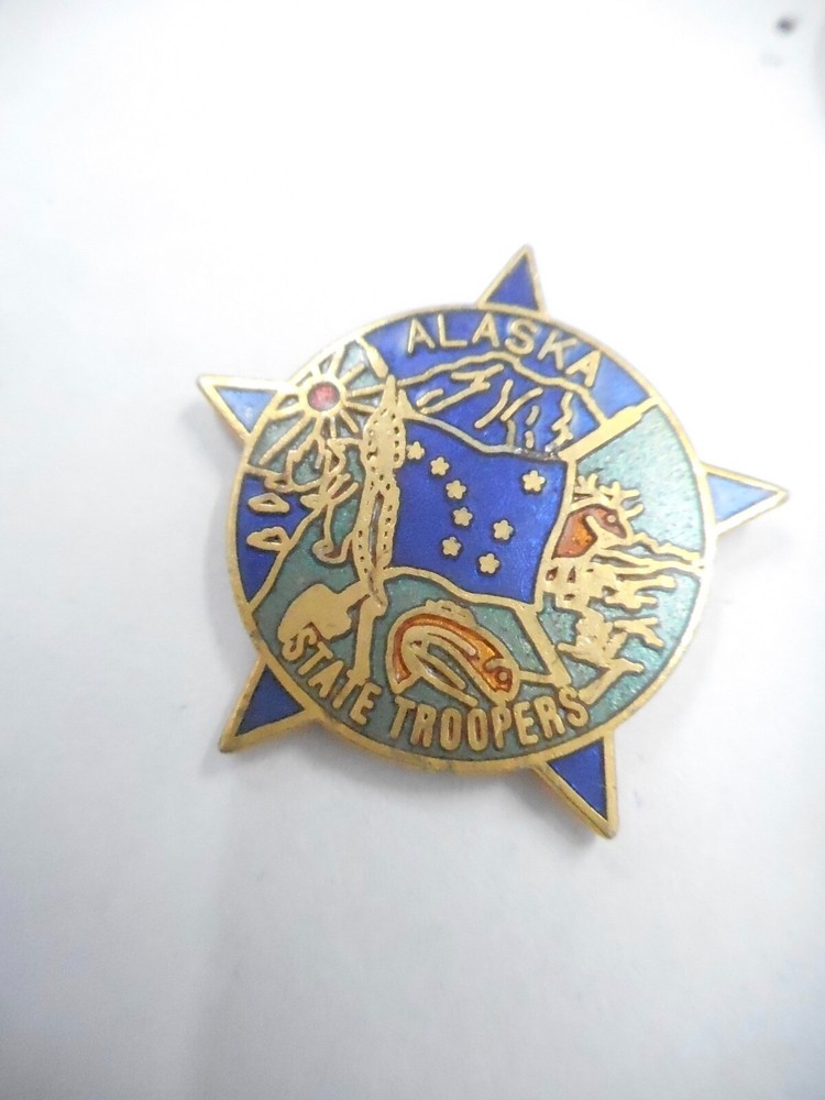 ALASKA STATE TROOPERS LAPEL PIN