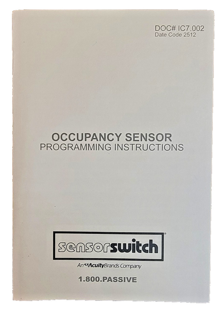 Acuity Sensor Switch CMR PDT 9 360º Ceiling Mount PDT 184CHA