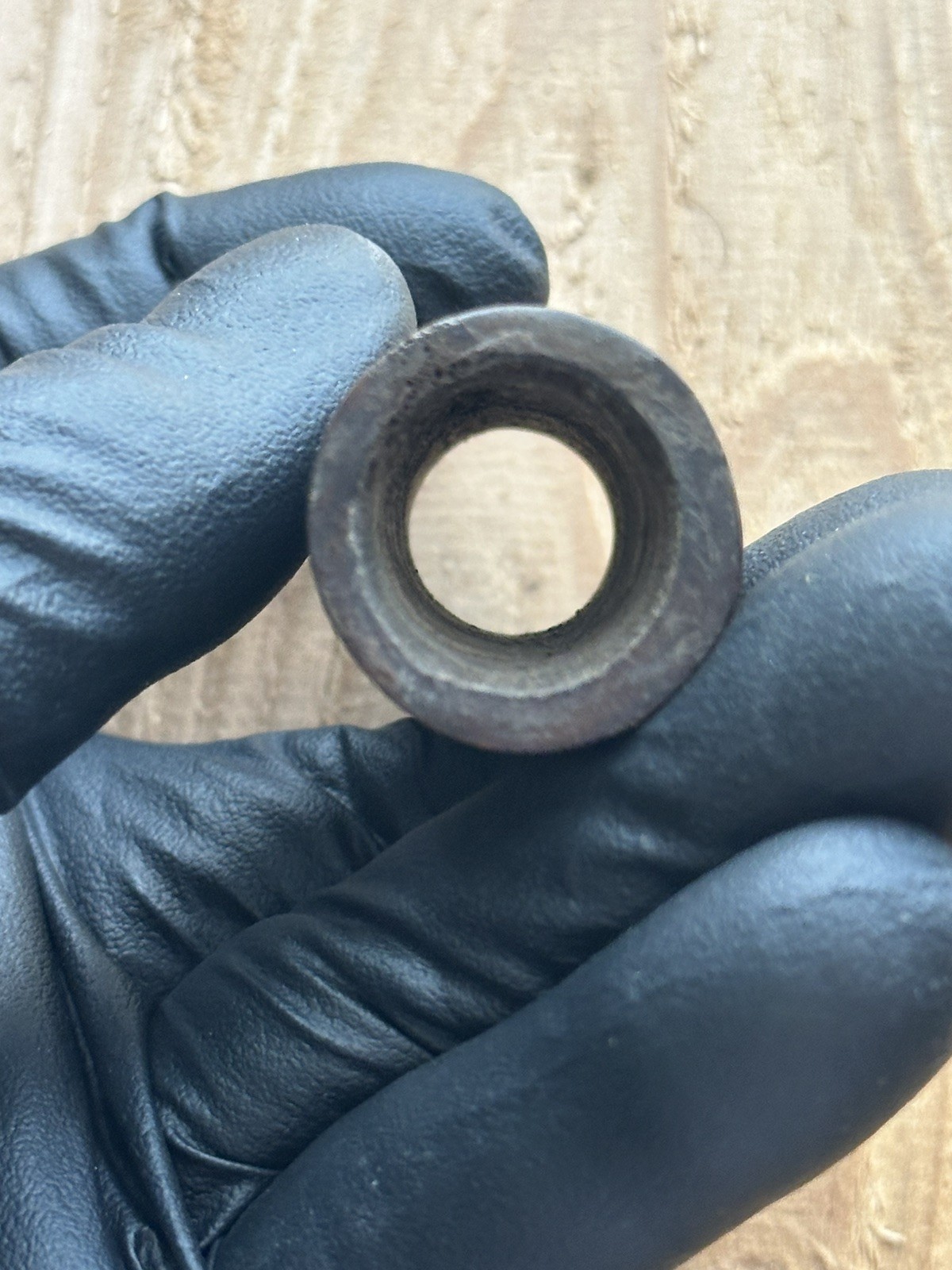 Tomachee Artifacts 👣 ESKIMO INUITS RARE UTILITY SOCKET BERING SEA ALASKA🔥