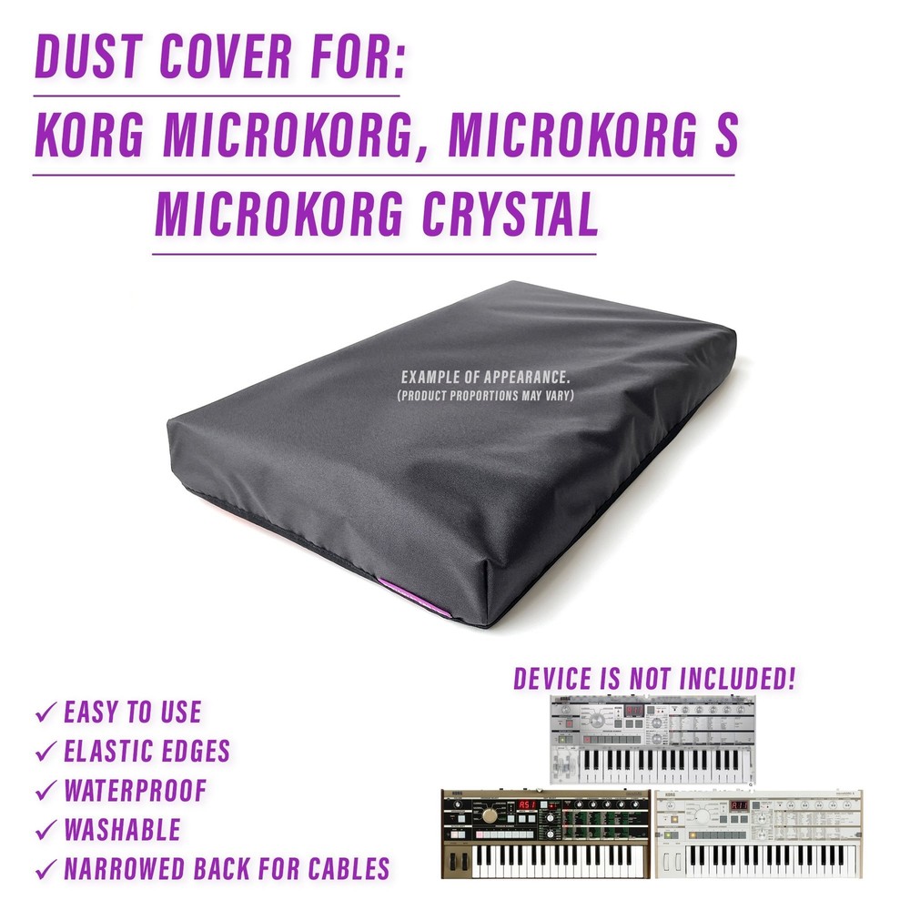 DUST COVER for KORG Microkorg / Microkorg S / Microkorg Crystal