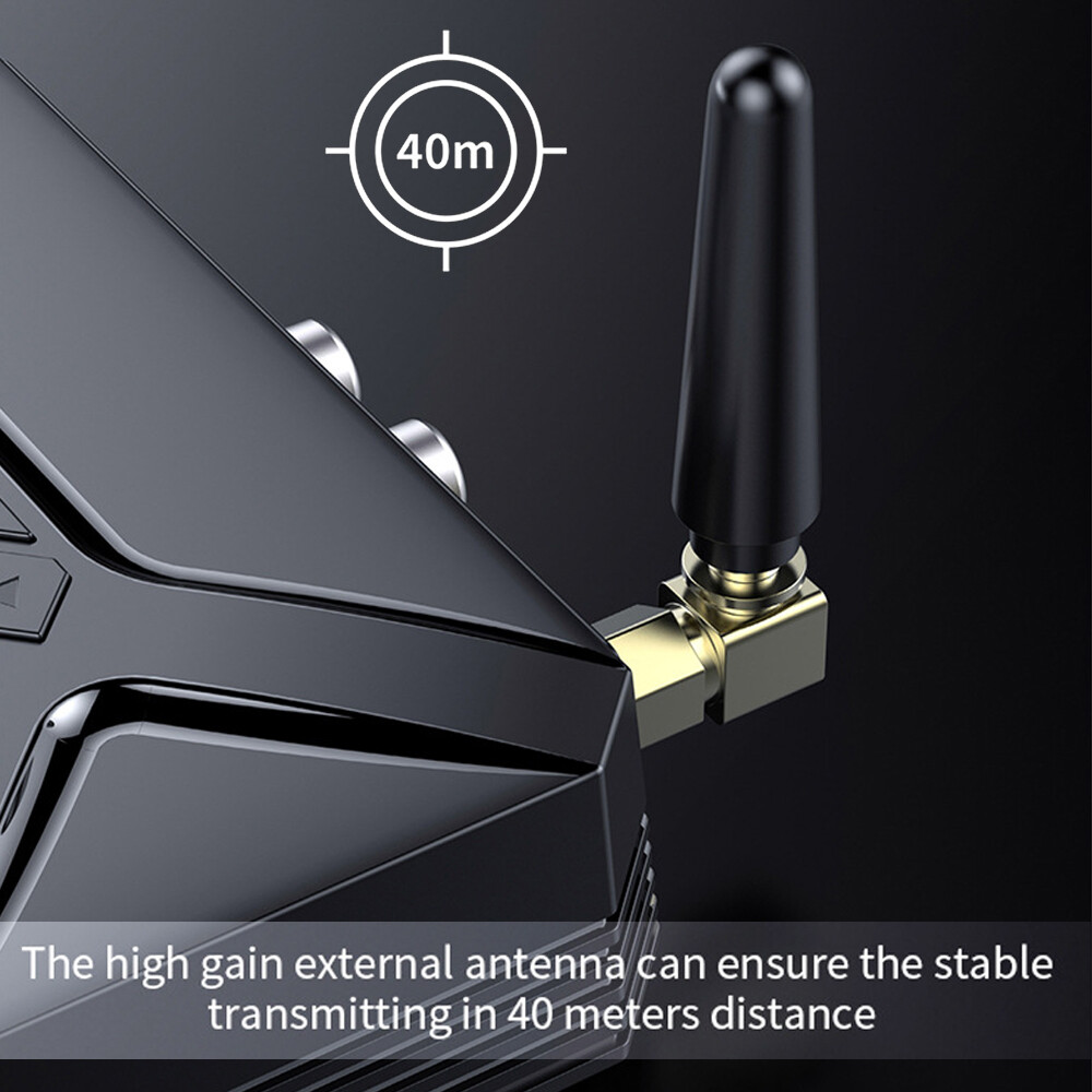 Long Range Bluetooth Transmitter Receiver For TV Home Car Stereo Audio Adapter