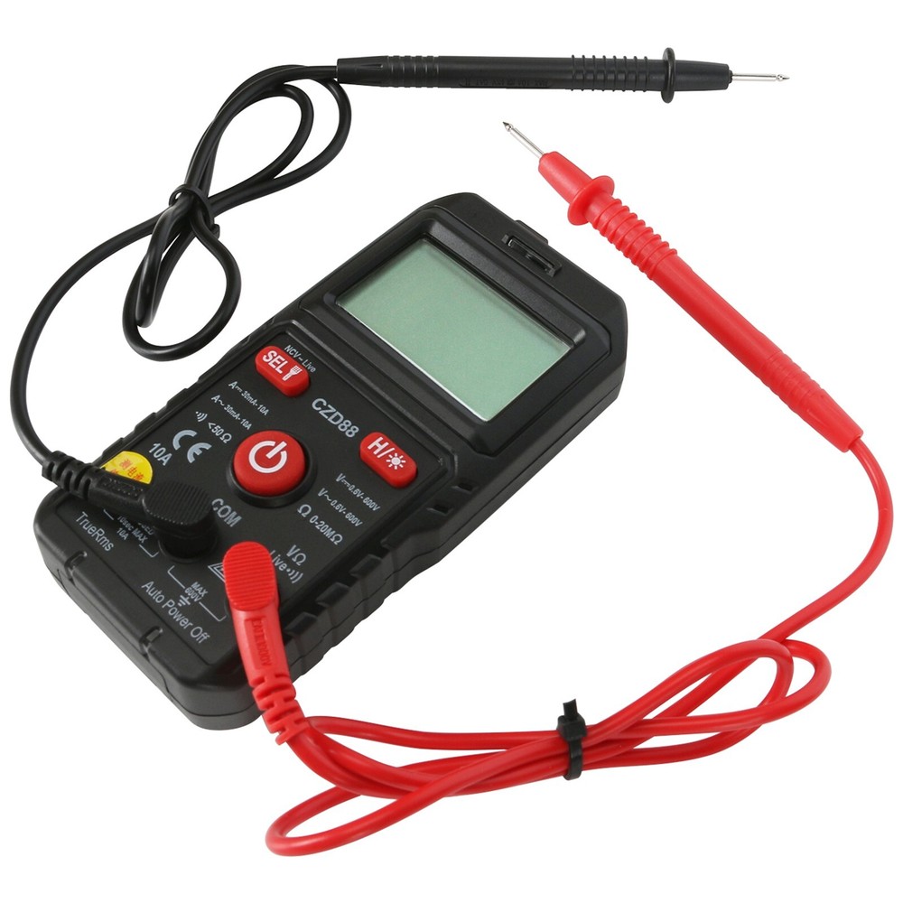 Digital LCD Multimeter Ammeter AC DC Voltage Ohmmeter Tester Meter Auto RangeOpe