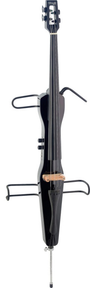 Stagg Cello+Carrying Bag/Bow Black