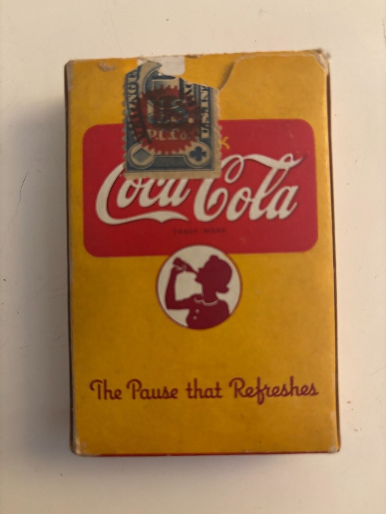 D-Day Special:  Coca Cola playing cards, full deck, distributed to WWII GIs.