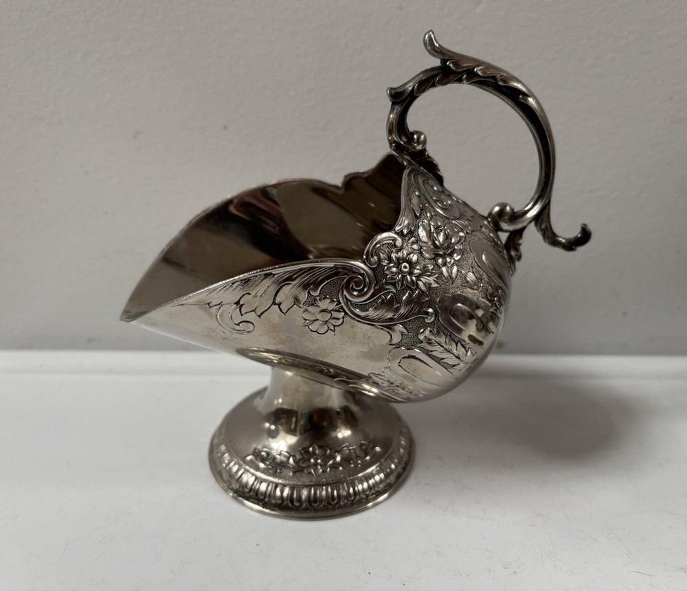 Antique Silverplate Sugar Scuttle