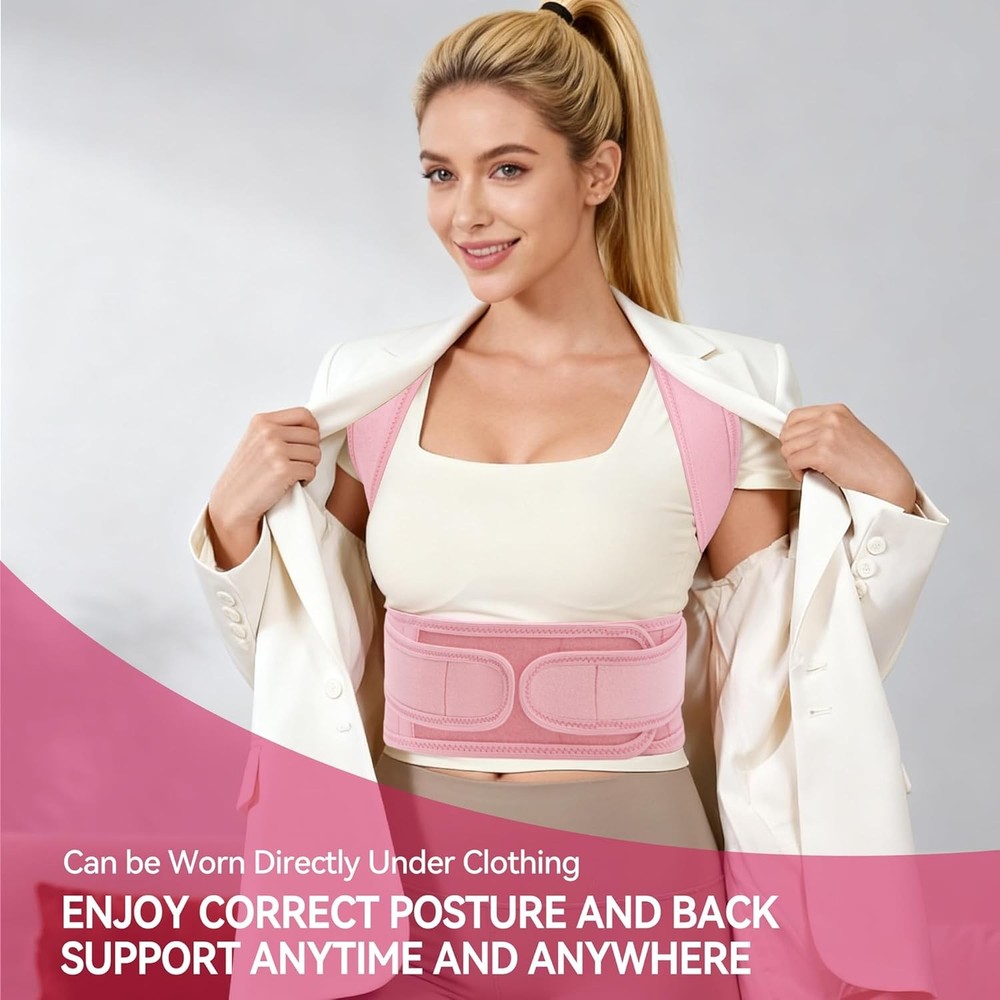 New Adjustable Posture Corrector, Back Support, Pain Relief, Spine Alignment