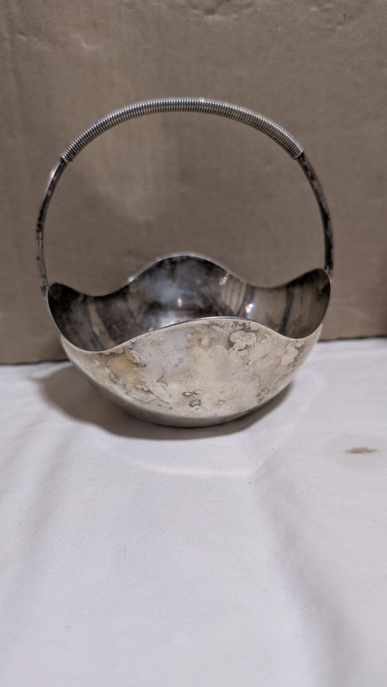 Vintage Silver Plated Candy Dish From Denmark. #149