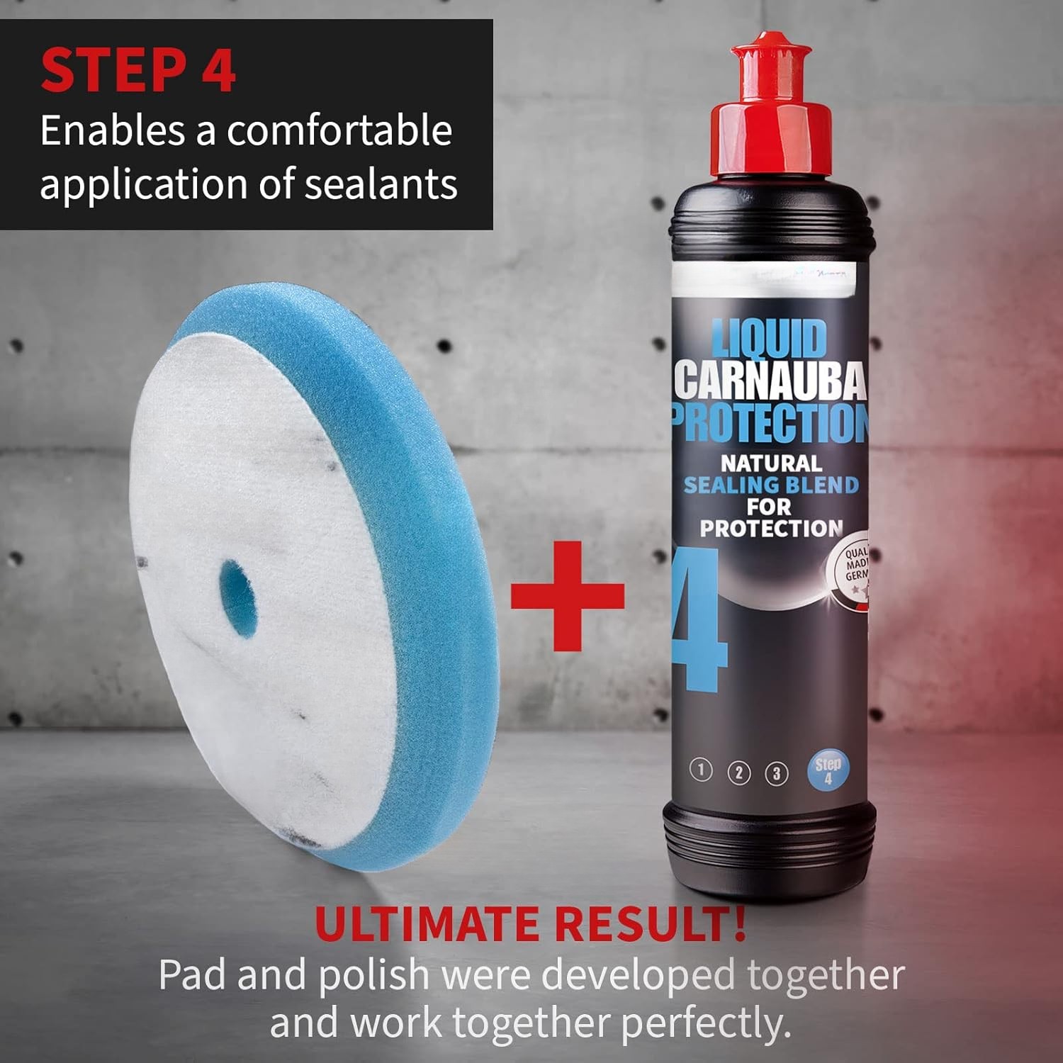 4-Piece 6-Inch Premium Polishing Pad Set