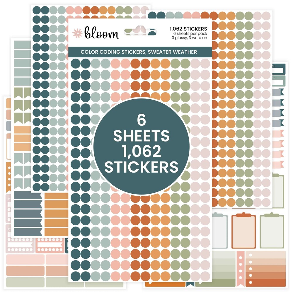 Planner Stickers | Color Coding – Sweater Weather